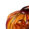 Glitzhome&#xAE; Multi Striped Glass Short Pumpkin Set